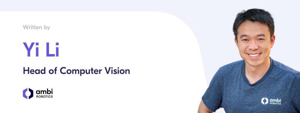Yi Li, Head of Computer Vision at Ambi Robotics