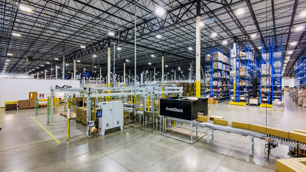 AmbiStack in commercial operations with big shipper and 3PL
