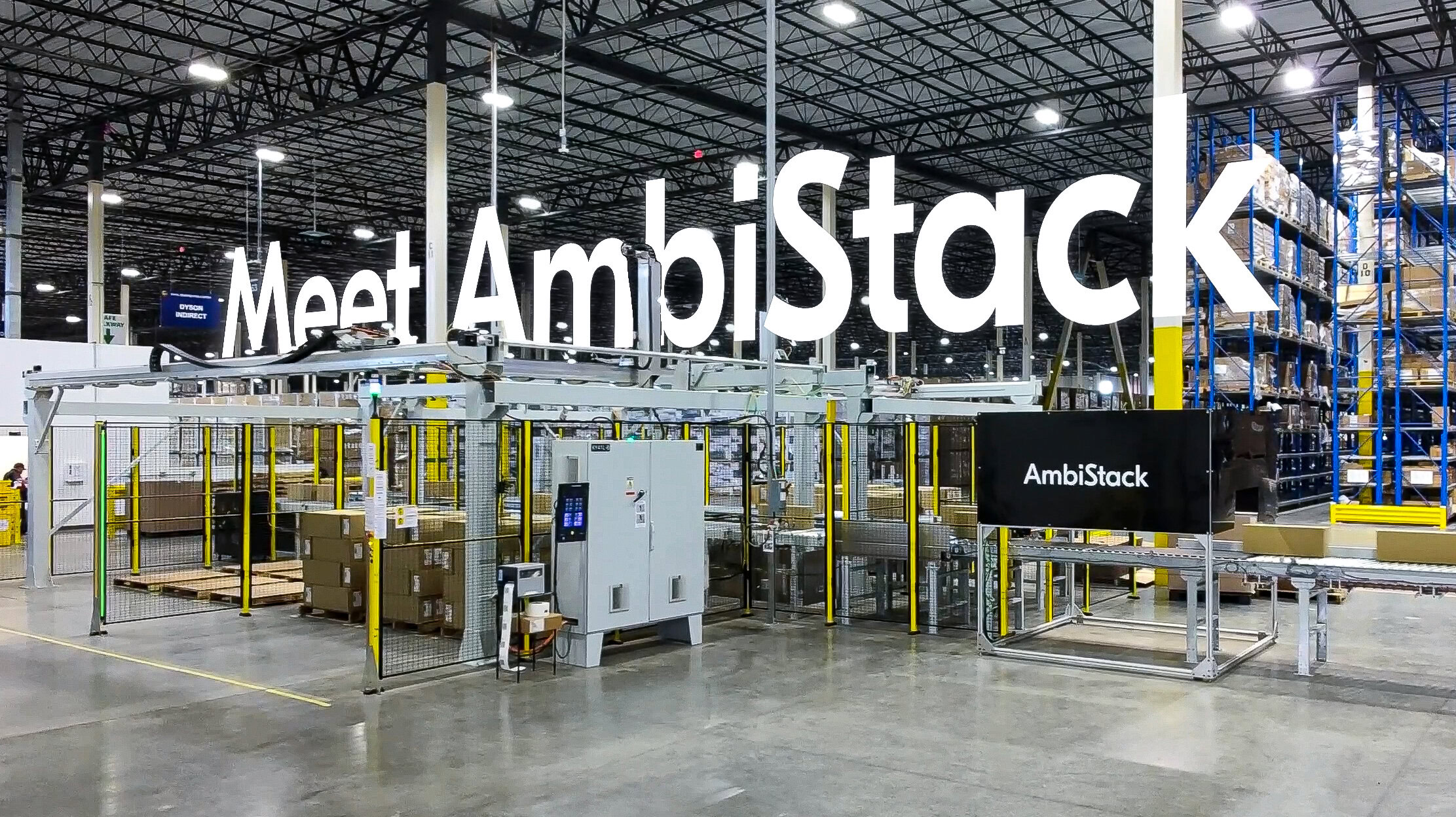AmbiStack mixed case palletizing in commercial operations