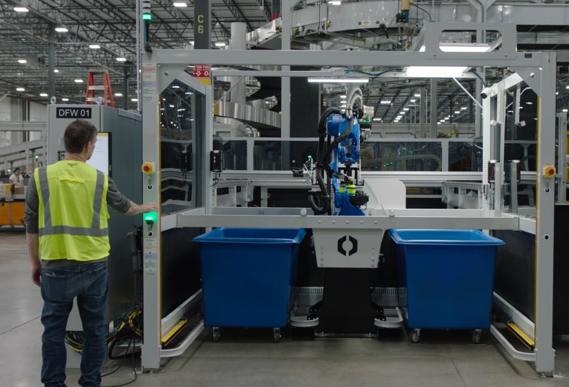 AmbiSort A Series AI-powered robotic parcel sorting solution