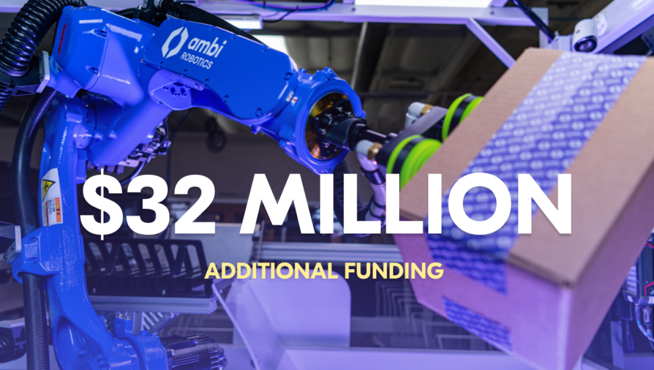 Ambi Robotics Raises $32M Additional Funding