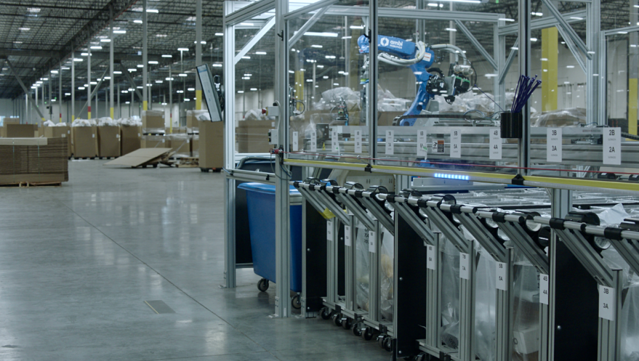 AmbiSort parcel sorting system