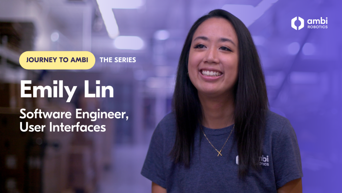 Emily Lin, Software Engineer at Ambi Robotics